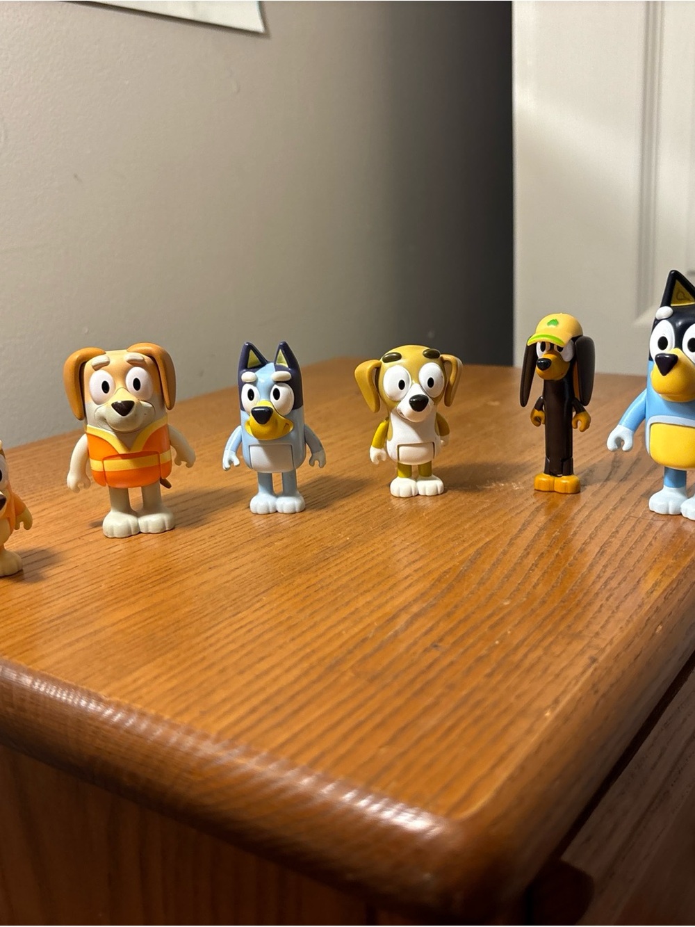 Bluey bendable characters 6 piece